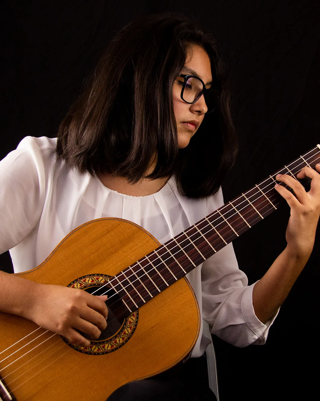 Alumna de guitarra clásica